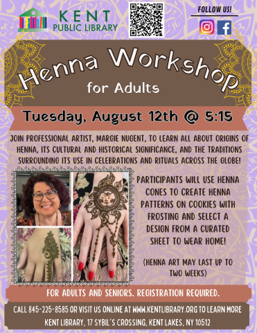 flyer with program information