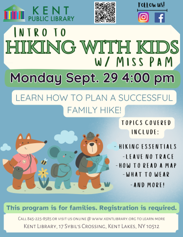 flyer with program information