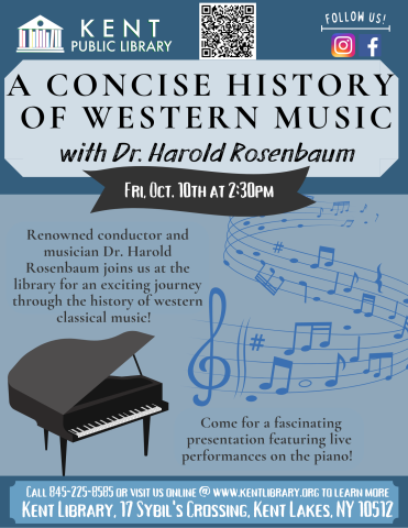 flyer with program information