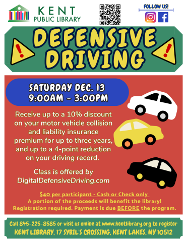 flyer with program information