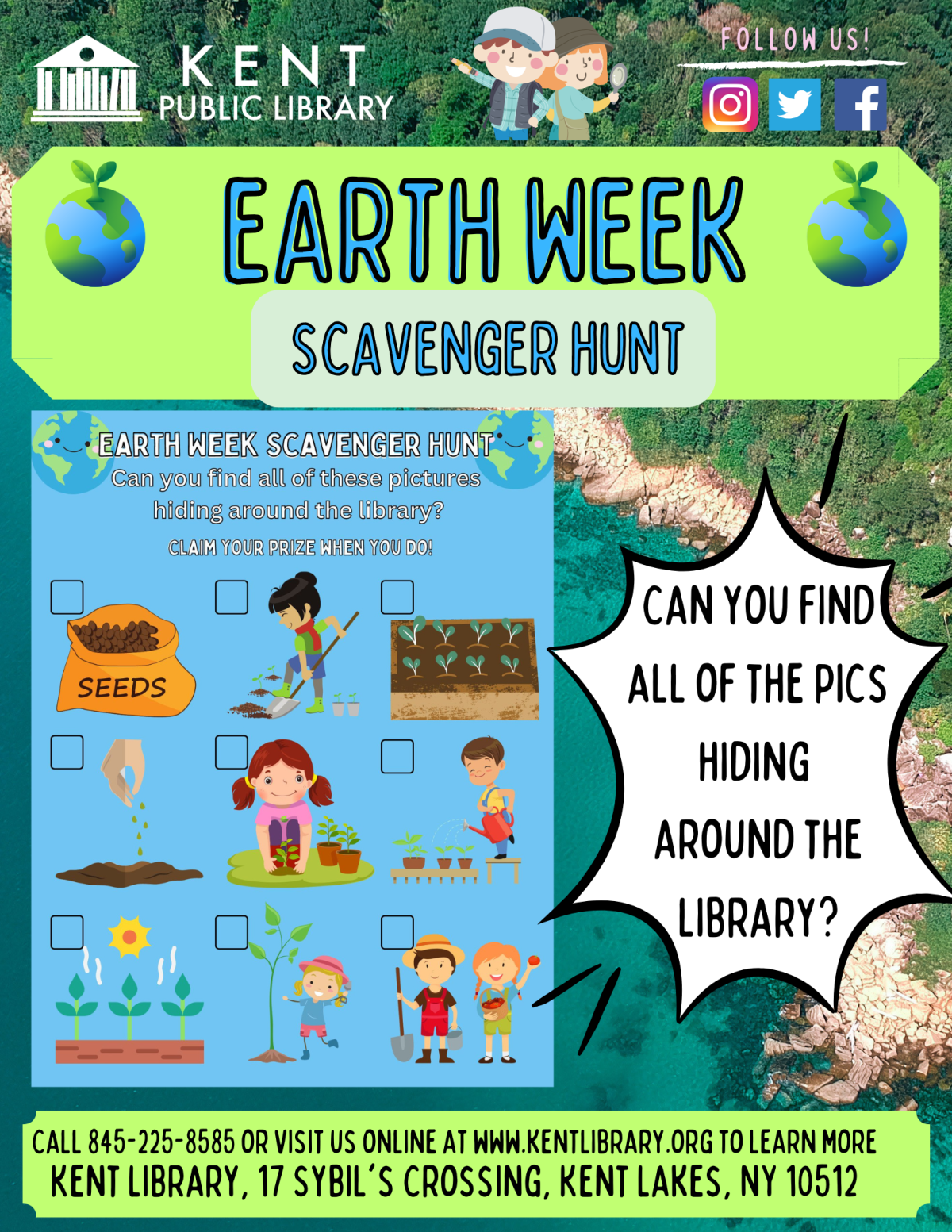 Earth Week Scavenger Hunt