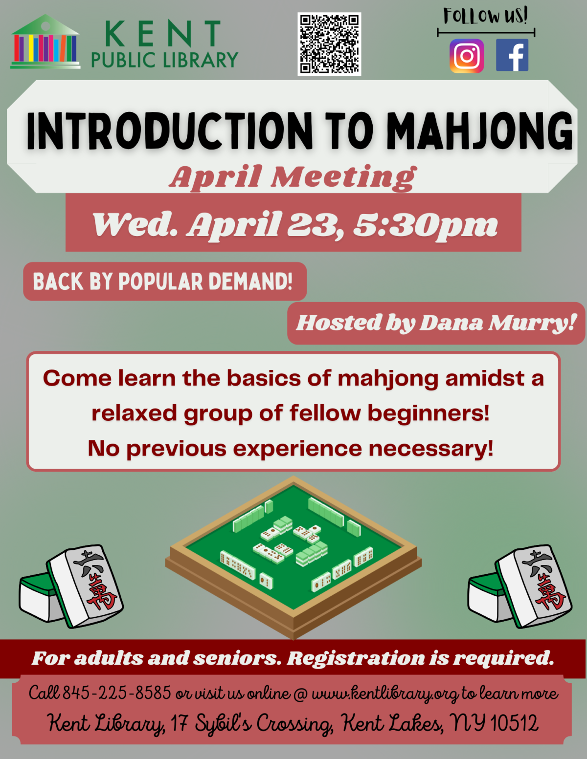 flyer with program information