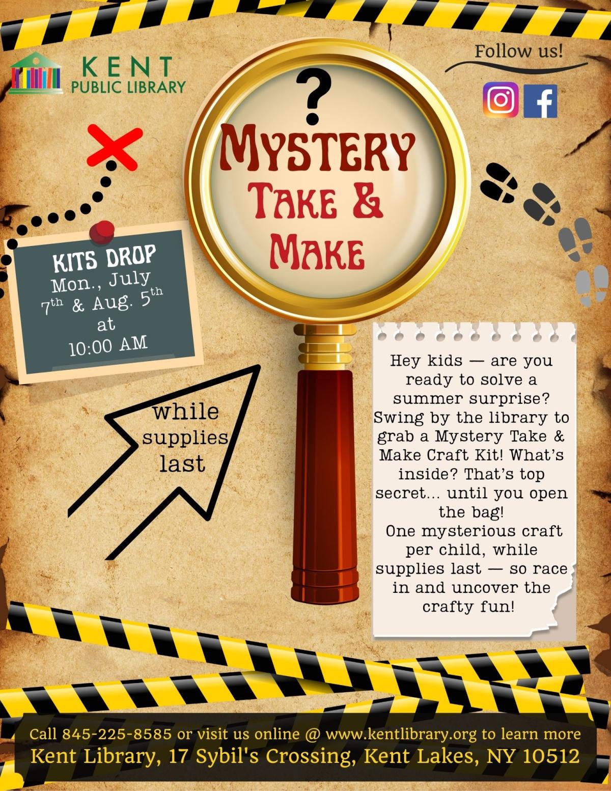 mystery take and make