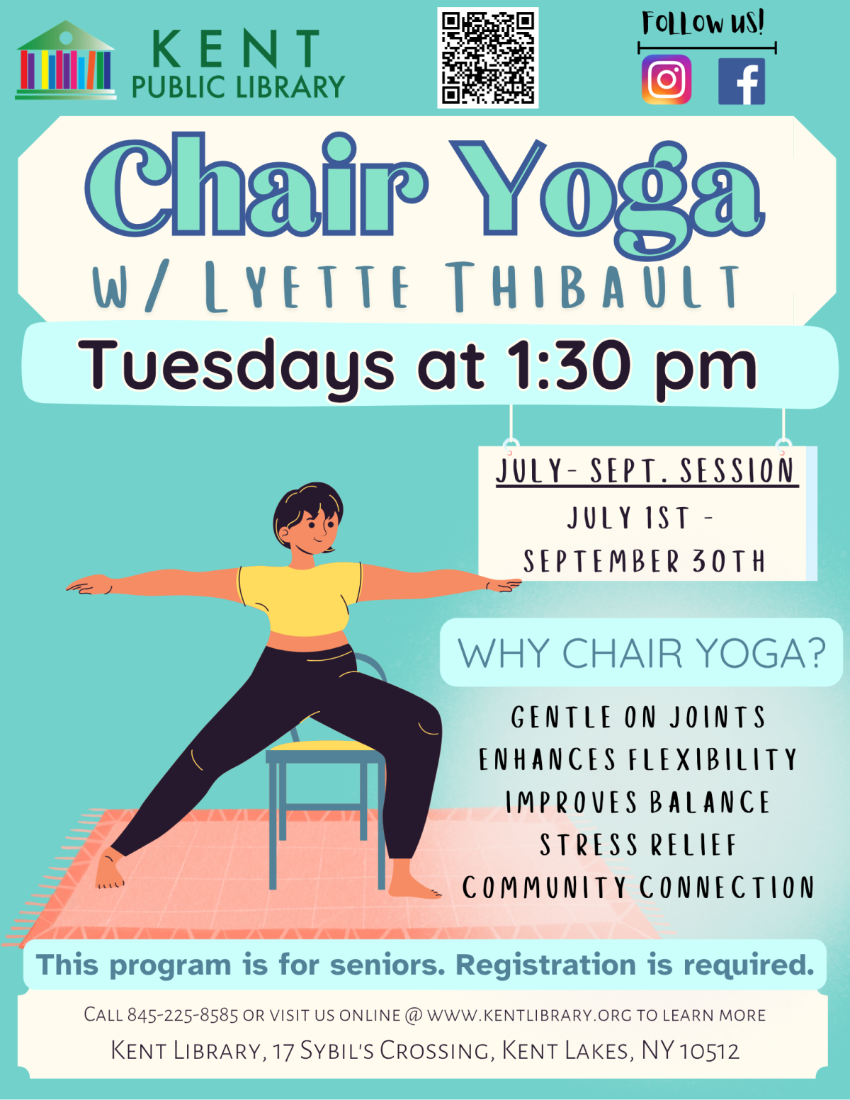 flyer with program information