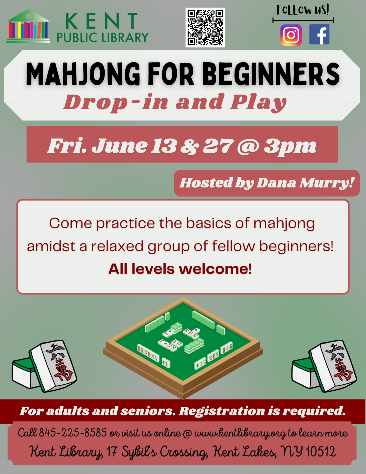 flyer with program information