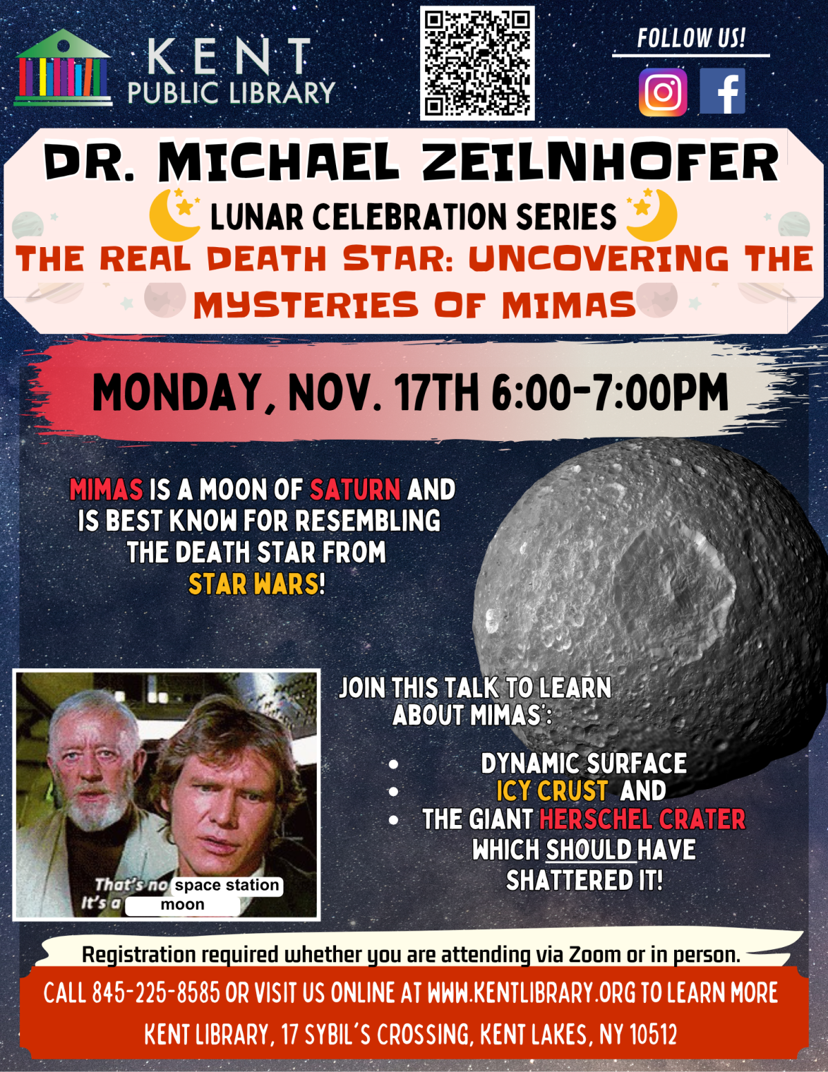 flyer with program information