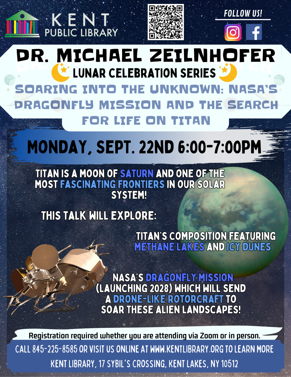 flyer with program information