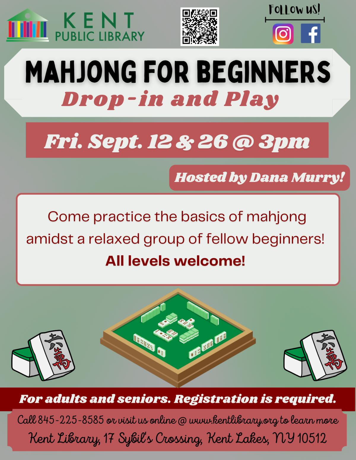 flyer with program information