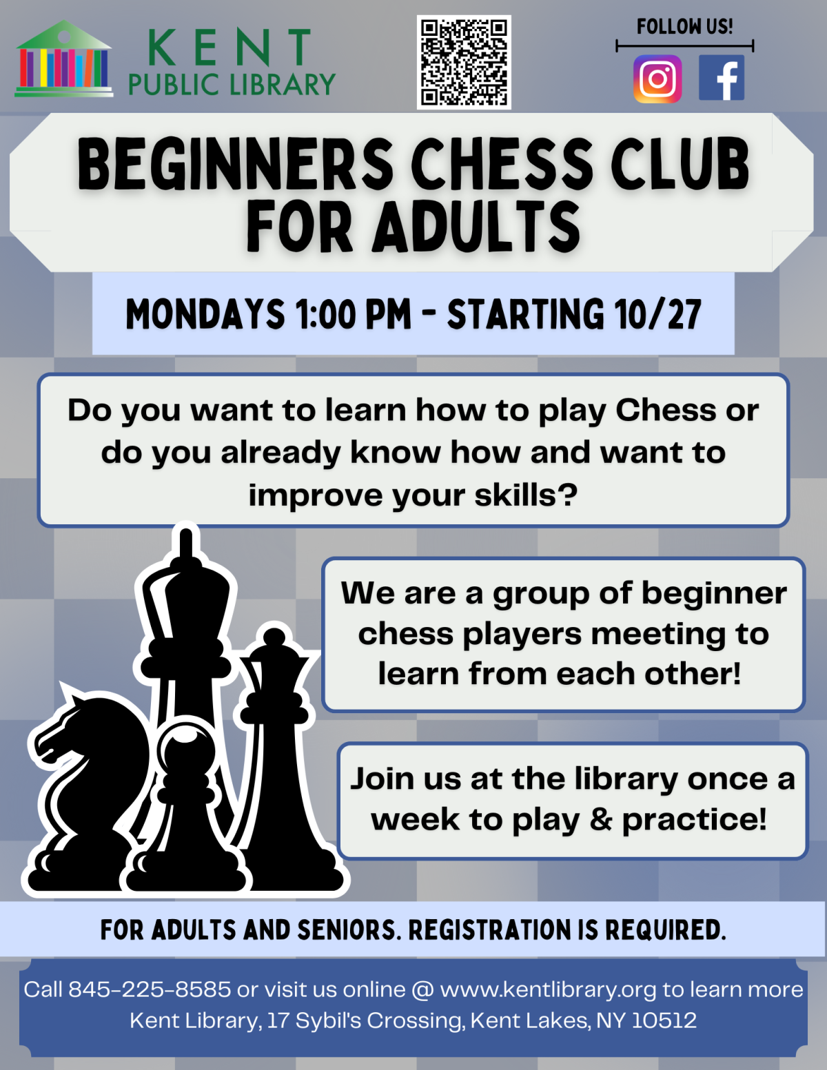 flyer with program information