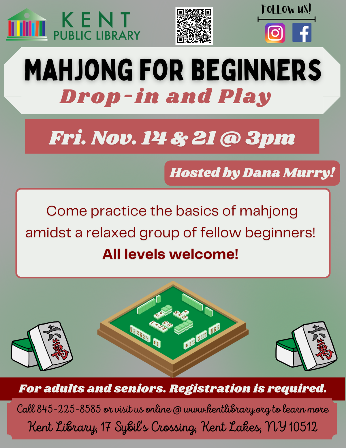 flyer with program information