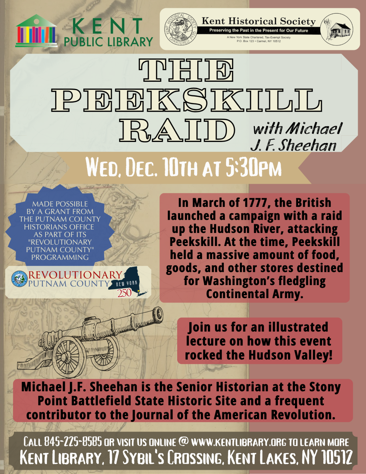 flyer with program information